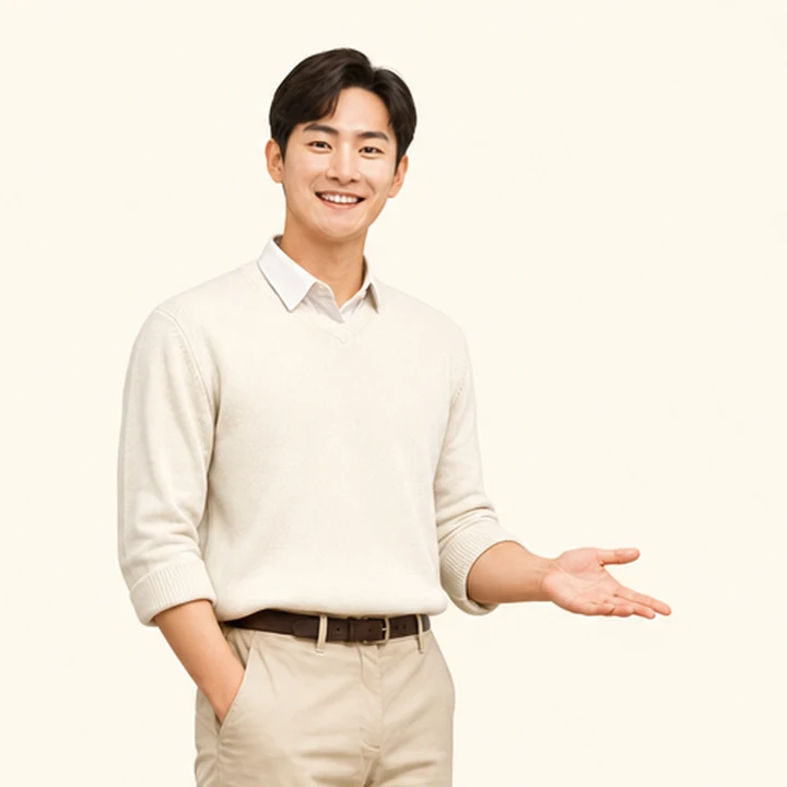 신용불량자 아반떼 장기렌트카 상담 신청을 안내하는 담당자